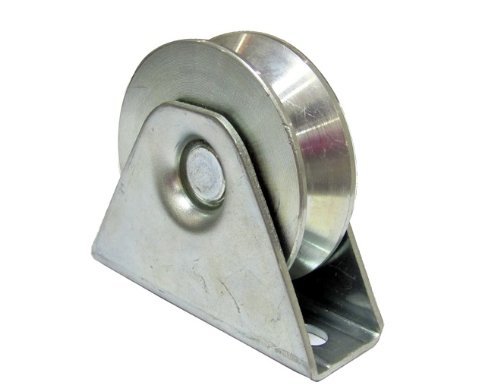 sliding gate wheel with exterior bracket