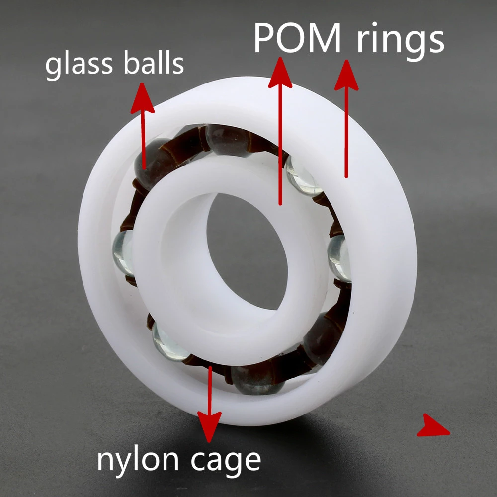 small plastic bearings