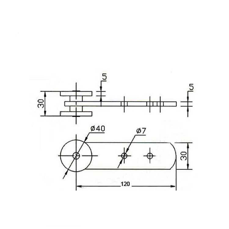 Metal Curtain Track Roller Specification